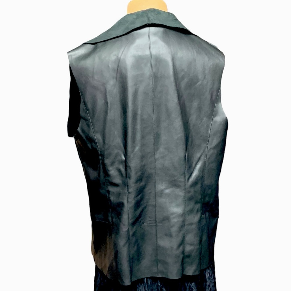 Buffalo by David Bitton. Faux Leather Vest - Picture 3 of 7